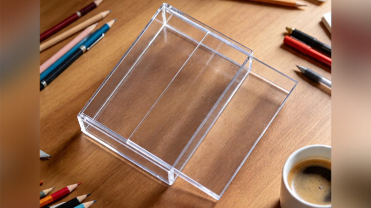 Plexiglass Card Case (1 Deck Case) by MS Magic Plexiglass Card Case (1 Deck Case) by MS Magic