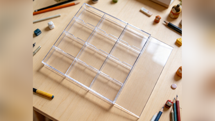 Plexiglass Card Case (12 Deck Case) by MS Magic Plexiglass Card Case (12 Deck Case) by MS Magic