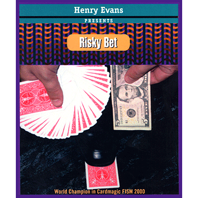 Risky Bet (Rosso) (Valuta USA, Gimmick e VCD) di Henry Evans