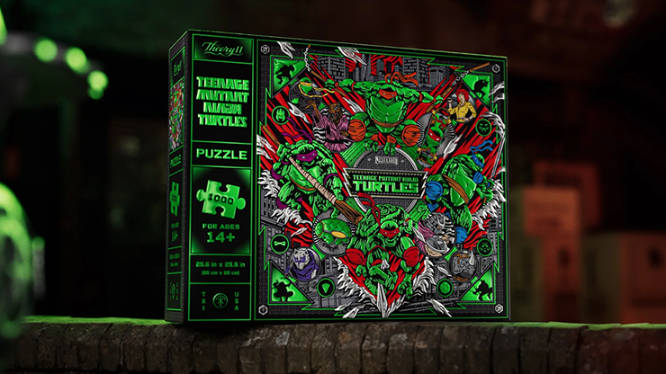 Teenage Mutant Ninja Turtle Jigsaw Puzzle by theory11 Teenage Mutant Ninja Turtle Jigsaw Puzzle by theory11